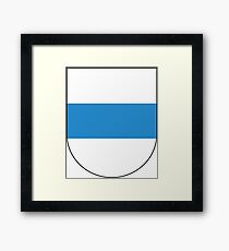 Coat of Arms of Zug Canton Framed Print