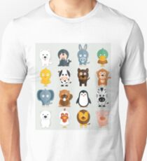 Cutest zoo Animals Unisex T-Shirt