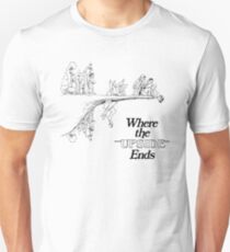 Here The End Story Of Upside Down World Unisex T-Shirt
