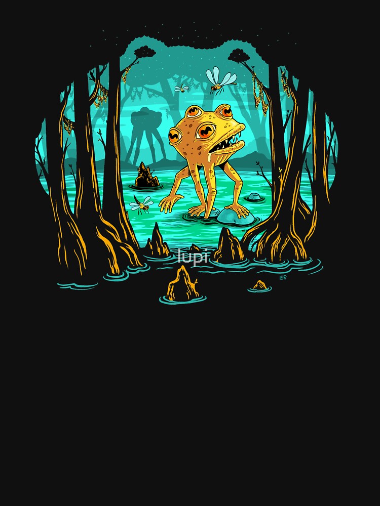 Magical Mutant Frog Swamp by lupi