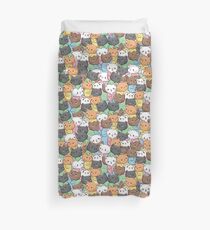 Cats in Onesies - Colored Duvet Cover