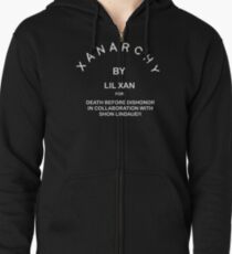 Xanarchy By Lil Xan Zipped Hoodie