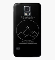 Funda/vinilo para Samsung Galaxy A las estrellas que escuchan