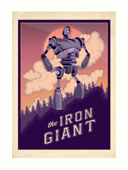 "The Iron Giant" Art Prints by theusher | Redbubble