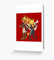 Playstation Duos Greeting Card