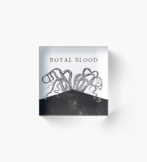 Royal Blood Design Acrylic Block