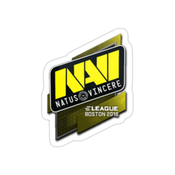 Наклейки нави. Natus Vincere Boston 2018 наклейка Золотая. Стикеры КС го нави. Navi наклейка CS go. Наклейка нави КС.