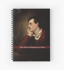 Lord Byron Spiral Notebook