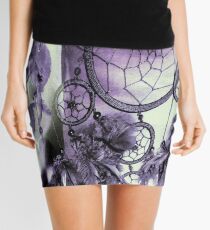 Feathered Dreams Mini Skirt