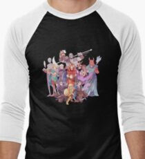 Camiseta ¾ bicolor para hombre Vox Machina