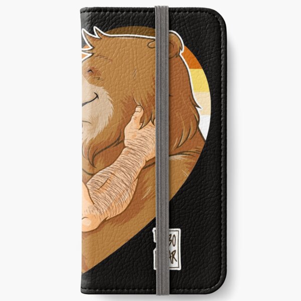 ADAM AND BOBO LIKE CUDDLES - BEAR PRIDE iPhone Wallet