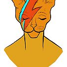 « David Bowie Cat » par Paul Malin