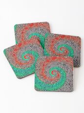 Abstract Golden spiral Coasters