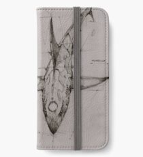 shark sketch drawing psdelux iPhone Wallet/Case/Skin