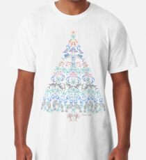 Marine Christmas Tree Long T-Shirt