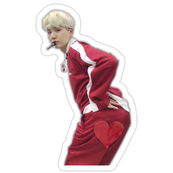 yoongi bts stickers by ohgeezokay redbubble