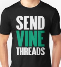 Send White Threads Unisex T-Shirt