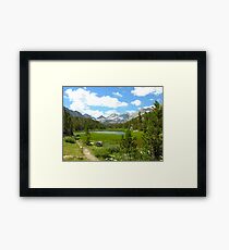 Little Lakes Valley Framed Print