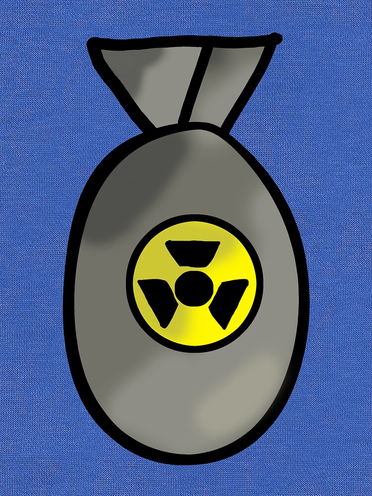 "Cartoon Nuke" Lightweight Sweatshirt by TJFdesigns | Redbubble