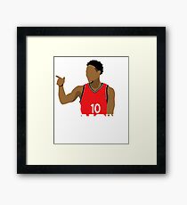 DeRozan King In The North Framed Print