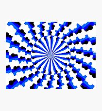 Illusion Pattern Photographic Print