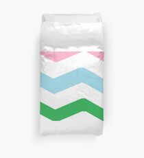 large chrevron pattern Duvet Cover