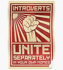 Introvertierte Vereinigung Poster
