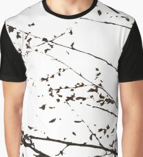 A vegetative, irregular pattern derived from real photography Graphic T-Shirt