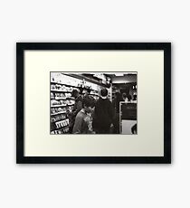 Video Game Excitement Framed Print