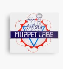 Muppet Labs Metal Print