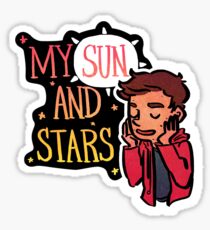 Stiles My Sun and Stars Sticker