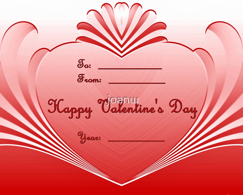 "Generic Valentine" Greeting Cards by joanw | Redbubble