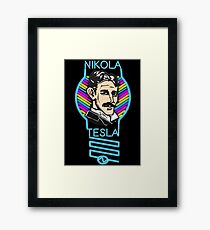 Funky Tesla Lamp Framed Print