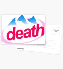 death evian cyberpunk vaporwave health goth Postcards