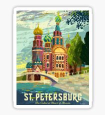 St. Petersburg, Church of the Savior on Blood, Russia Sticker
