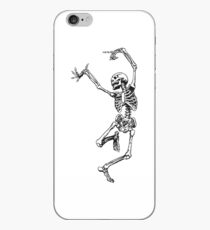 Vinilo o funda para iPhone Esqueleto de baile divirtiéndose