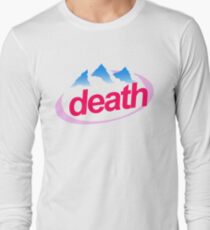 death evian cyberpunk vaporwave health goth Long Sleeve T-Shirt