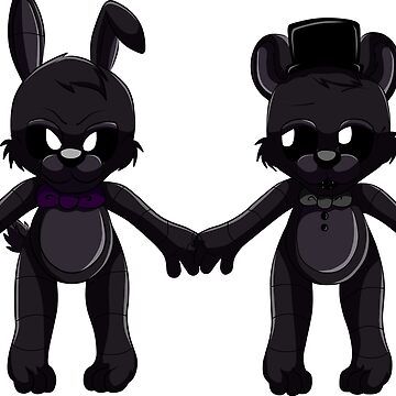 Five nights at Freddy Chibi Shadow Bonnie and Freddy Photographic