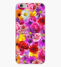 Vinilo o funda para iPhone cama de flores