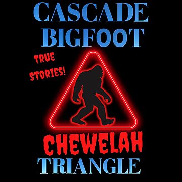 Artwork thumbnail, Cascade Bigfoot Chewelah Triangle Merchandise by Heinessight