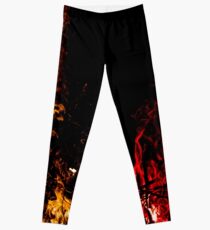 Multicoloured Fire Leggings