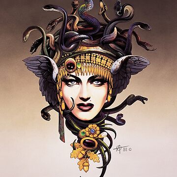 Artwork thumbnail, Medusa by Chris Achilleos by HseAchilleos