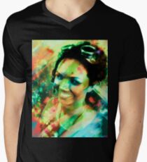 Girl with the Goggles Men's V-Neck T-Shirt