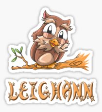 Leighann Owl Sticker