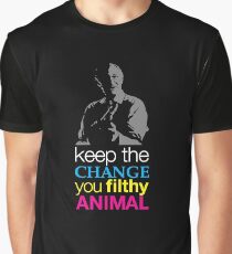 Home Alone - Keep the Change You Filthy Animal Graphic T-Shirt