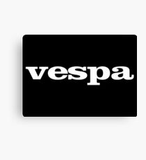 Vespa Merchandise Canvas Print