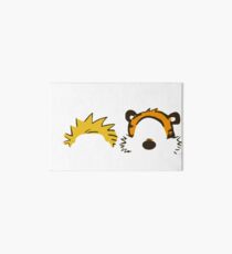 Calvin and Hobbes Minimalist Art Board