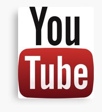 YouTube (YouTube Logo) Canvas Print