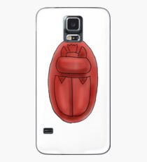 Herz-Skarabäus-Amulett Hülle & Klebefolie für Samsung Galaxy