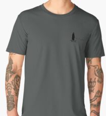 T-shirt Bon Vivant Surf Design from Brazil Men's Premium T-Shirt